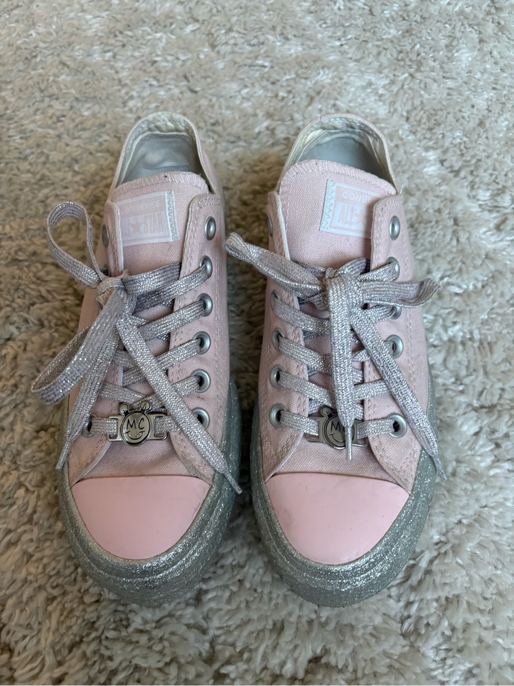 Converse x Miley Cyrus low top platforms